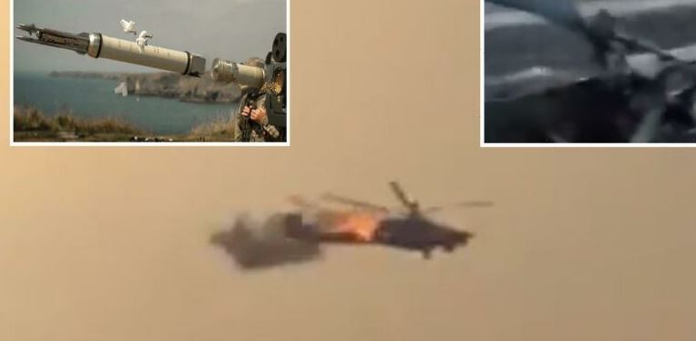 Ukraina vë në punë “bishën” britanike, rrëzon helikopterin rus