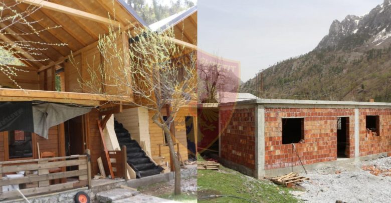 Ndërtuan bujtina pa leje në Valbonë, arrestohen 2 të moshuar (EMRAT)