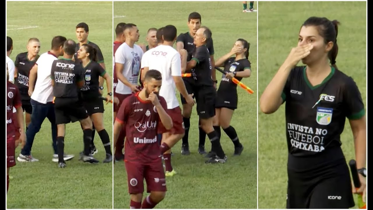 S’ndalet dhuna në futboll! Nuk u ekzekutua goditja e këndit, trajneri godet me kokë arbitren anësore