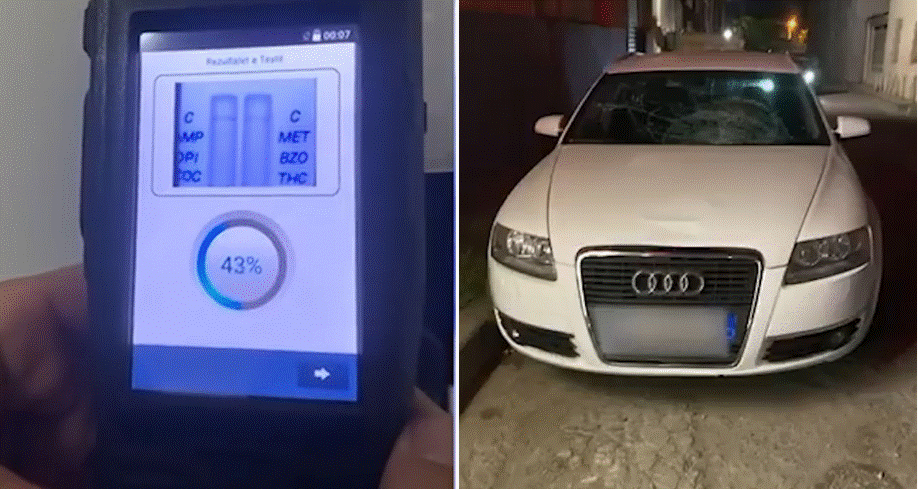 I dehur dhe nën efektin e drogës, në pranga shoferi që përplasi për vdekje 73-vjeçarin