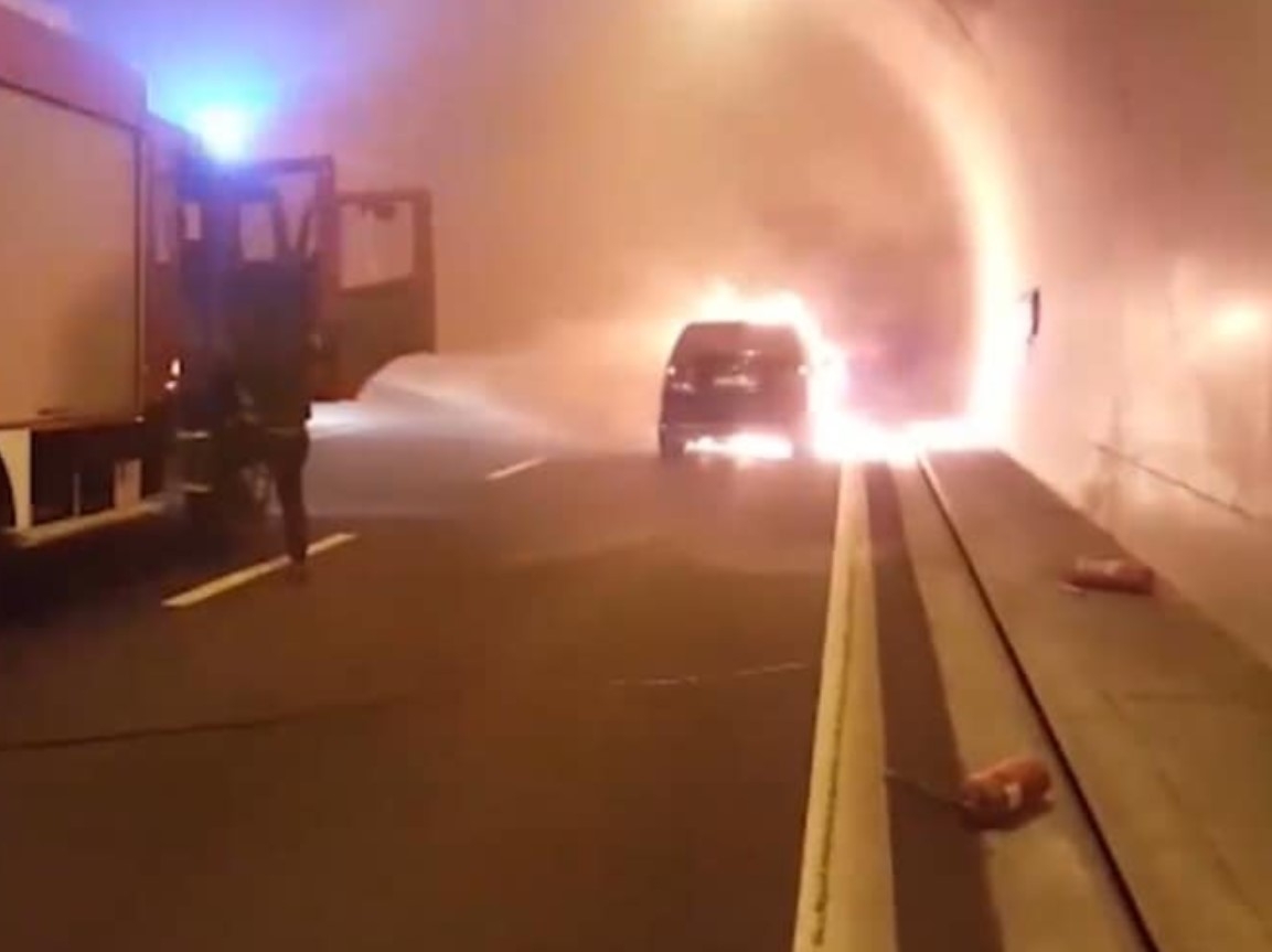 Makina u dogj brenda Tunelit të Kërrabës, policia jep detajet