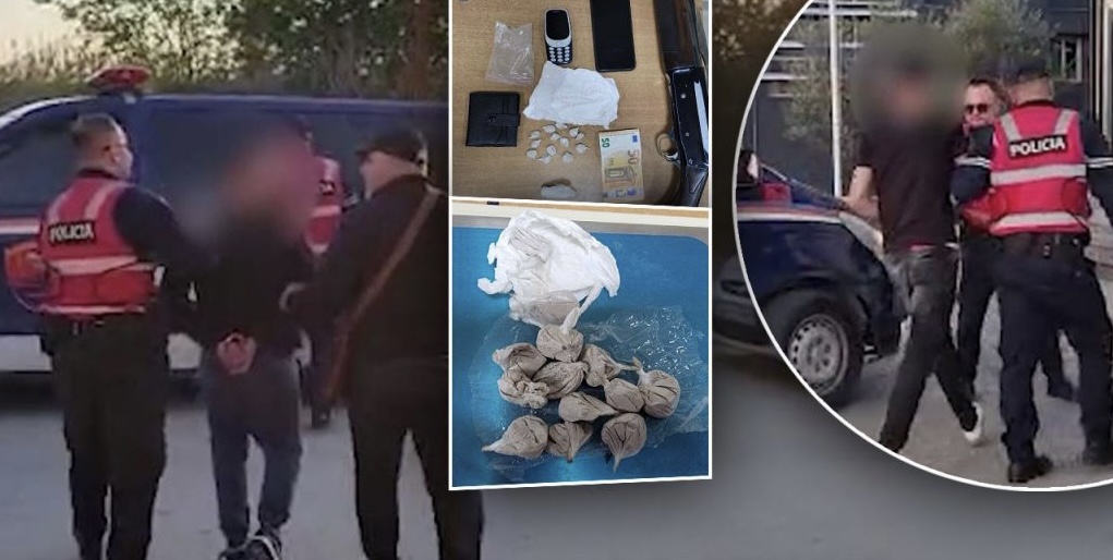 Furnizonin qytetin me heroinë, policia i zë në flagrancë dhe i arreston