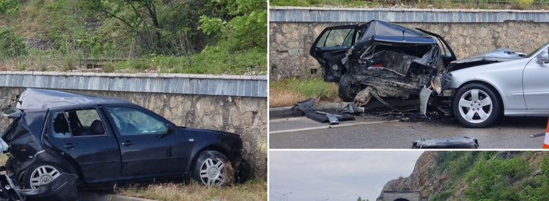 Aksident i rëndë automobilistik, 4 persona nisen me urgjencë në spital (DETAJE)