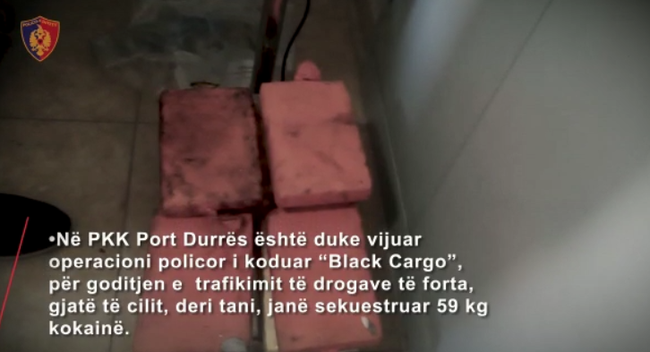 Nga kokaina në portin e Durrësit, tek arrestimi i bashkëpunëtorëve të Dumanit, policia bën bilancin e një jave