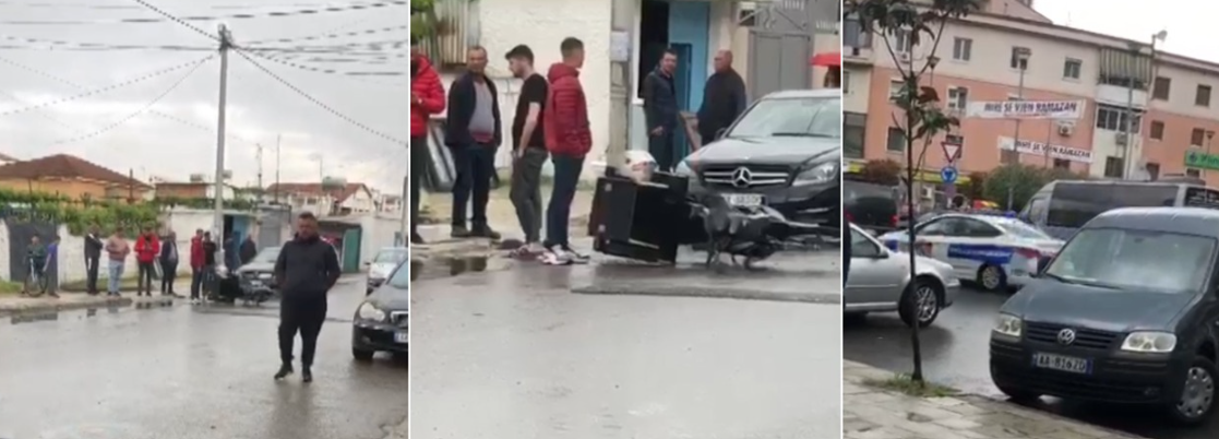 Makina përplas motorin, plagoset drejtuesi, niset drejt “Traumës”