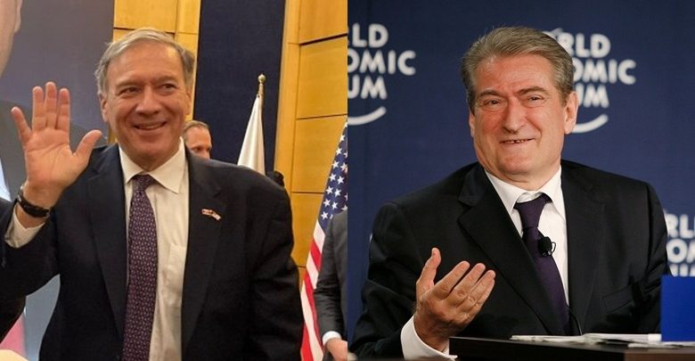 Vizita e Mike Pompeos/ Berisha: Nuk kërkoj kurrë të takoj dikë që vjen në Shqipëri! Ai erdhi vetëm për muxhahedinët