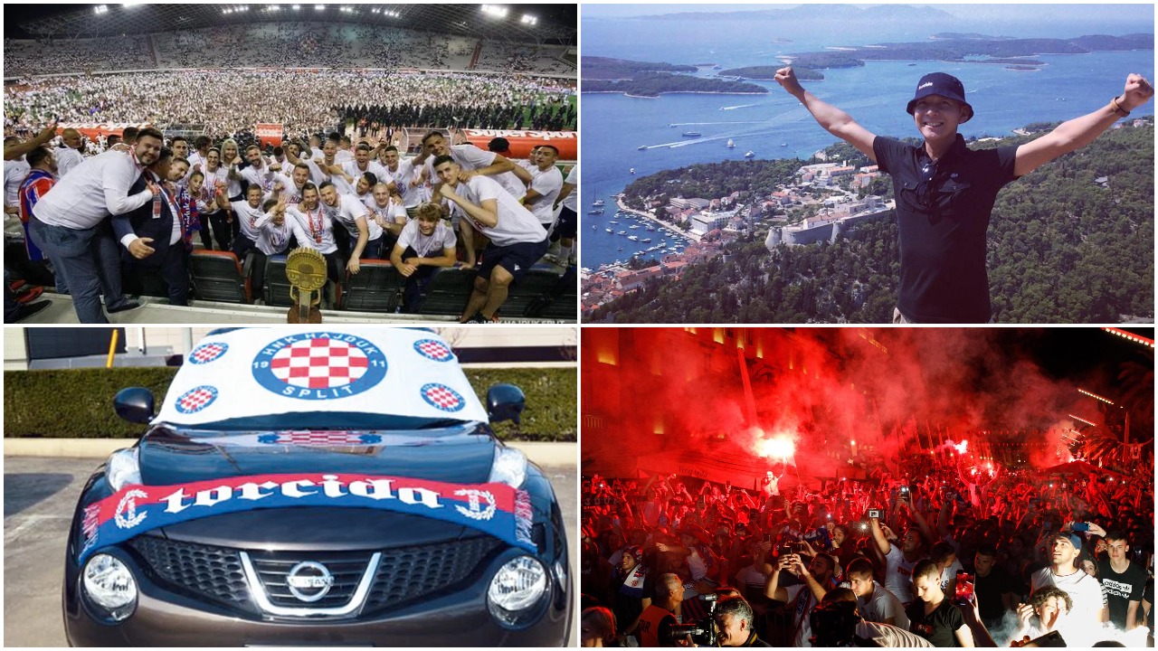 Budisti japonez i çmendur pas Hajdukut të Splitit, udhëtoi 9500 km për të shijuar trofeun e Kupës