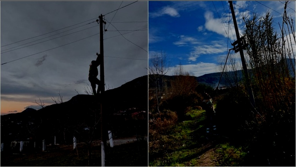 Elektricisti fik gjithë dritat e fshatit për të takuar të dashurën fshehurazi në errësirë