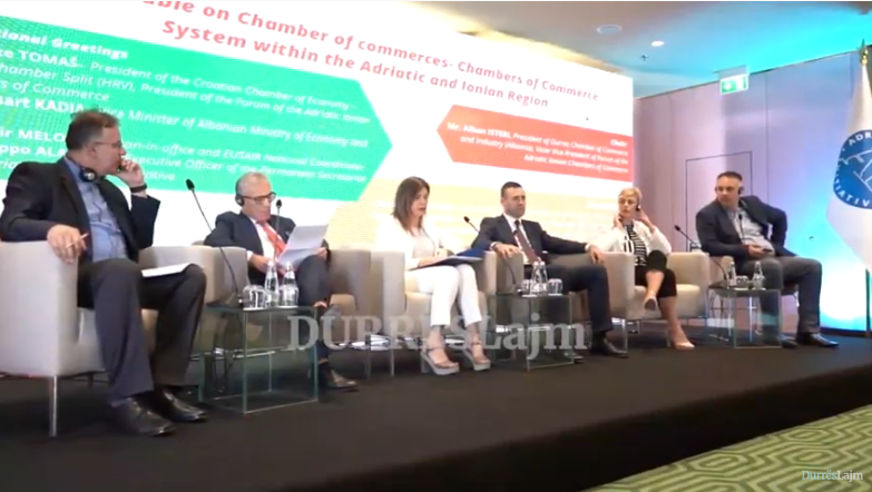 Forumi i 7-të i EUSAIR, Isteri: Mundësi të reja për forcimin e bashkëpunimit mes Dhomave të Tregtisë së rajonit (VIDEO)