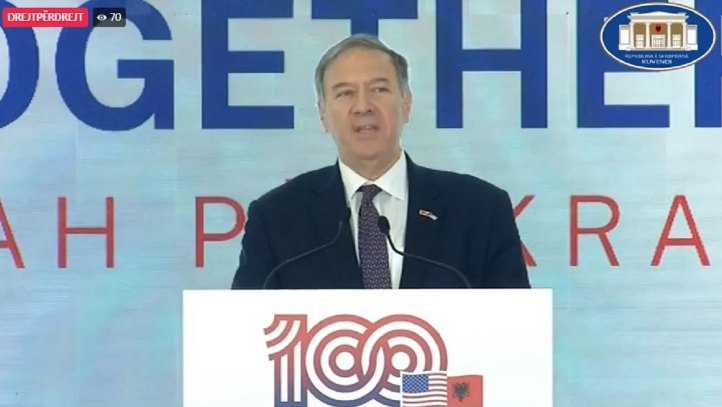 Pompeo në Tiranë: Duhet vullnet për të mbrojtur demokracinë dhe shkulur korrupsionin