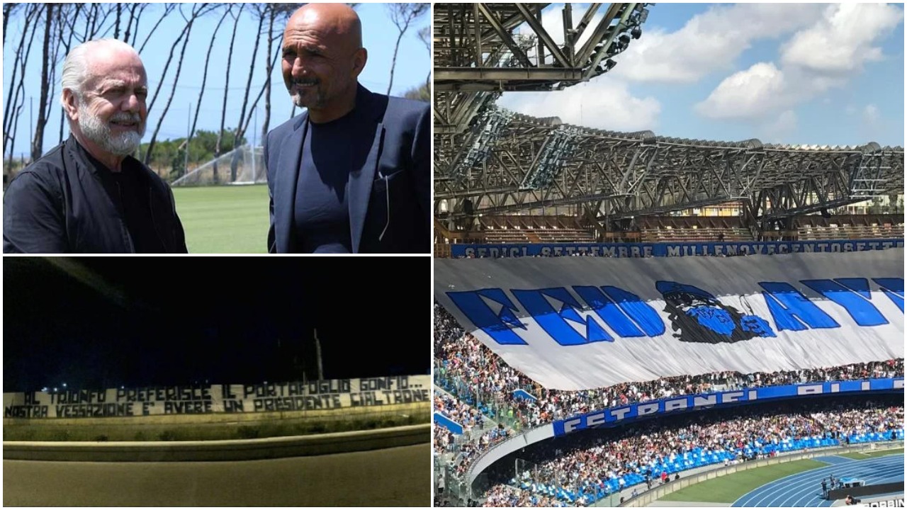 “S’të plas për titullin, për xhepin po”, tifozët e Napolit kapen edhe me presidentin