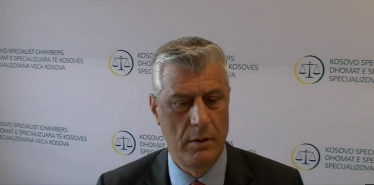 Thaçi mohon akuzat e reja të Speciales, deklarohet i pafajshëm