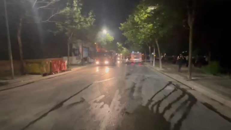 Zjarri në tregun e fruta-perimeve në Tiranë, çfarë thotë policia