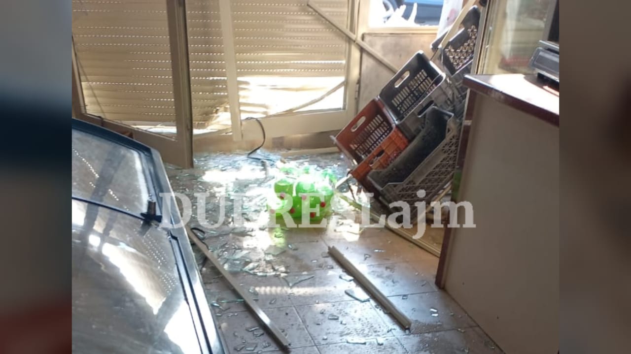 Dëme të konsiderueshme në biznesin që iu vu tritoli në Durrës (FOTO)