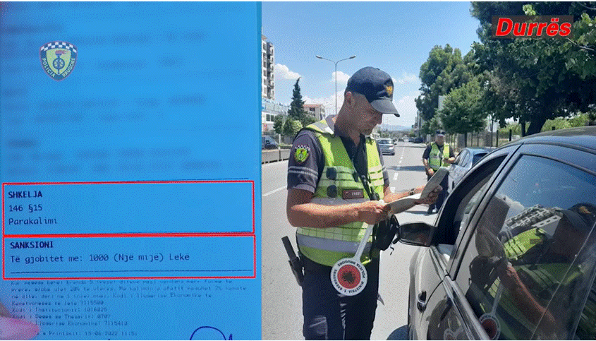Policia Rrugore masa të shtuara në Durrës/ Në një javë arrestohen 6 shoferë dhe pezullohen 47 patenta (VIDEO)