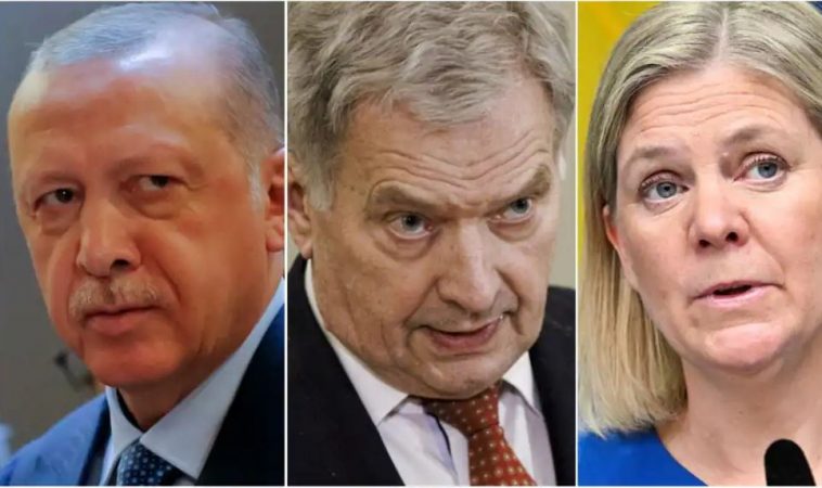 Finlanda dhe Suedia do të diskutojnë me Erdoganin për anëtarësimin e tyre në NATO