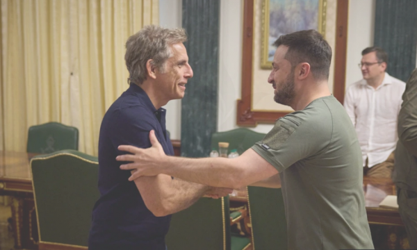 “Është nder i madh për mua”, aktori amerikan takon Zelenskyn: Ju jeni heroi im