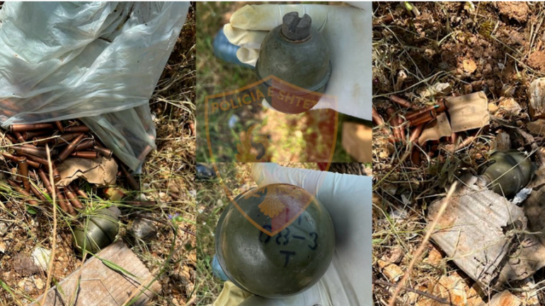 Granata, fishekë dhe bimë narkotike, pranga 26-vjeçarit