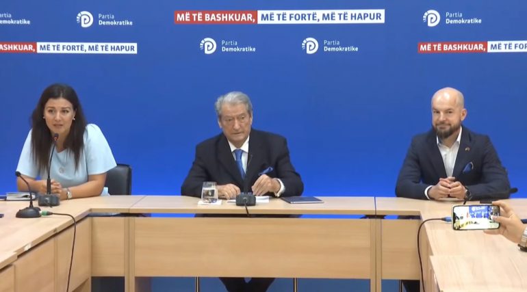 Berisha prezanton Lelën si drejtorin e ri në PD: Do të vendosë standardet më të mira të transparencës dhe etikës