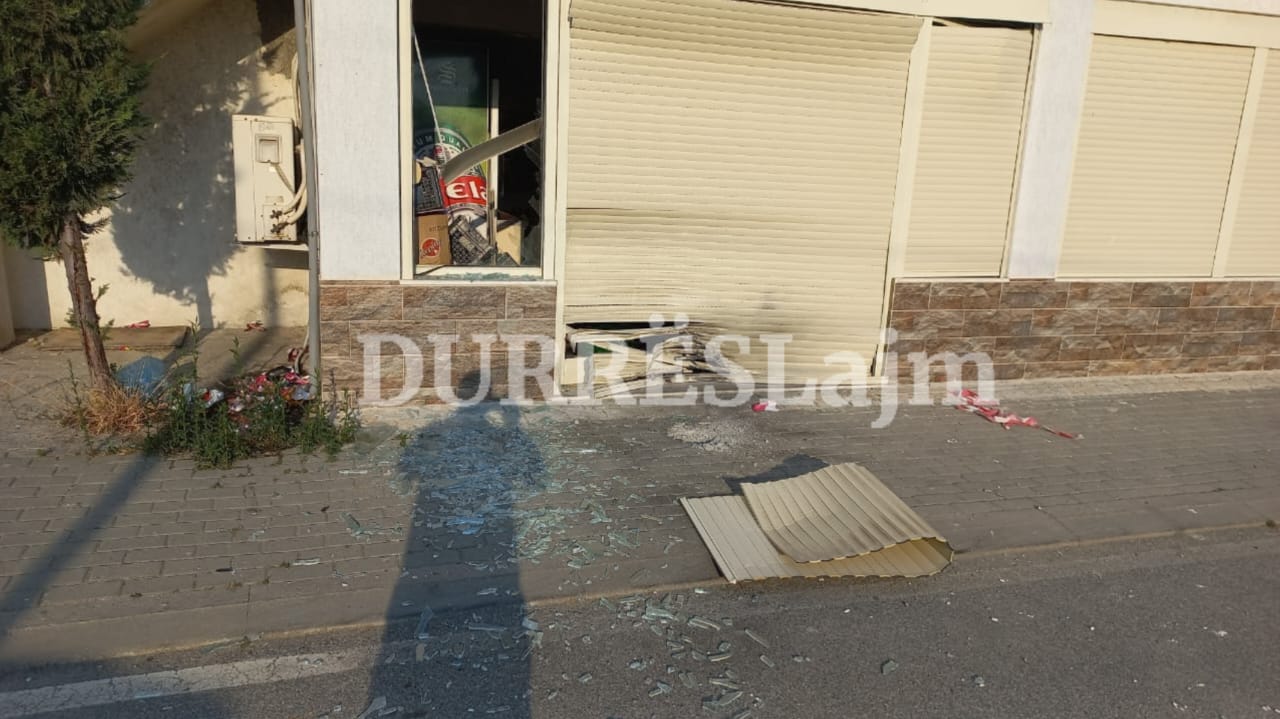 Shpërthim në Durrës, eksploziv ndaj një biznesi