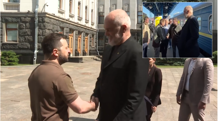 Zelensky pret në takim kryeministrat Rama dhe Abazoviç: Mbështetja e ndërkombëtarëve, e rëndësishme për ne