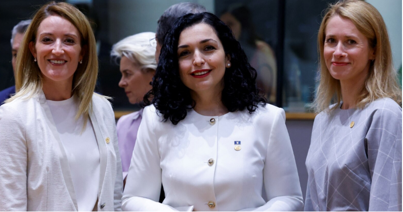 “Jam e vetmja që kam ardhur me vizë këtu”/ Osmani kërkon liberalizimin e vizave për Kosovën: Jemi të izoluar në zemër të Evropës!