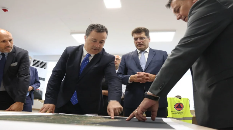 Shqipëria drejt anëtarësimit Mekanizmin e Mbrojtjes Civile të BE, Peleshi pret komisionerin Evropian për Mbrojtjen Civile