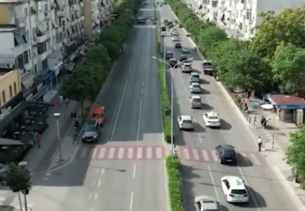 Policia: Kujdes nga “dronët edukues” monitorojnë nga ajri shoferët