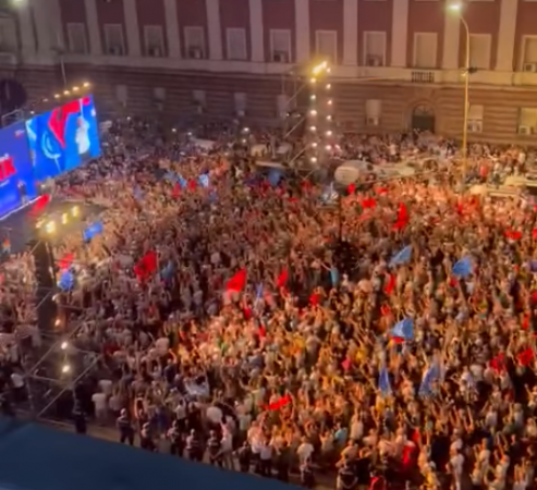 Berisha publikon pamjet nga tarraca e Kryeministrisë: Këtë e filmoi Çuçi dhe fantaksi Ramën