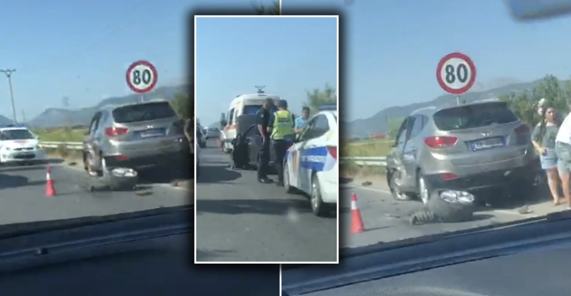 Aksident i rëndë/ Makinat përplasen “kokë më kokë”, ka të lënduar