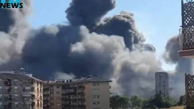 Shpërthim i fuqishëm në Romë (VIDEO)