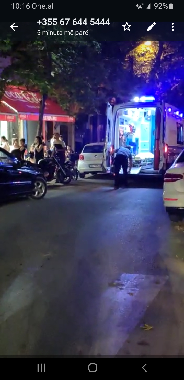 Durrës, një person dërgohet në gjendje të rëndë në spital (VIDEO)
