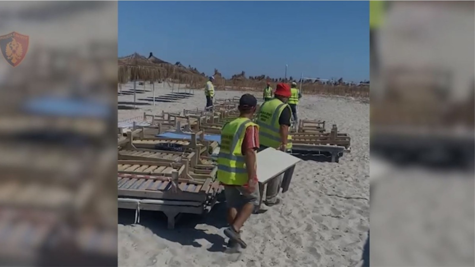 &#8220;Bregdeti i lirë&#8221;/ Vazhdojnë kontrollet në Durrës, sekuestrohen 20 komplete me çadra