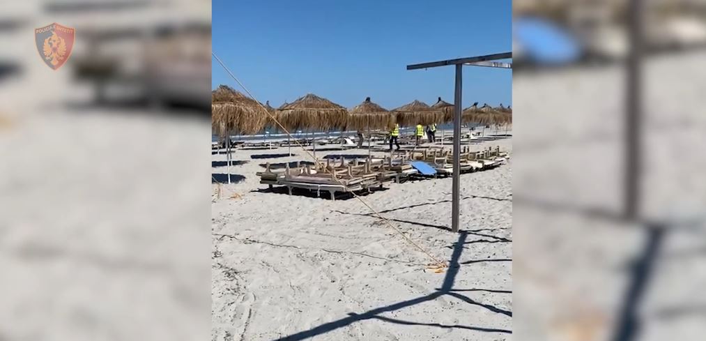 &#8220;Bregdeti i lirë&#8221; në Durrës/ Procedohen 5 administratorë plazhesh, sekuestrohen 400 komplete me çadra dhe shezlongë (VIDEO)