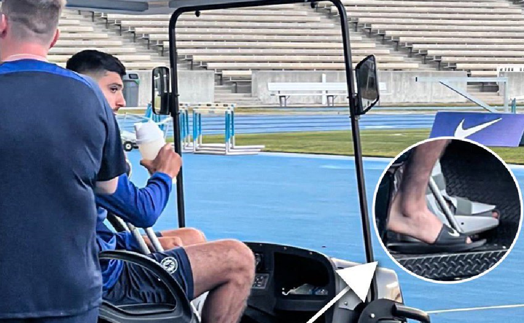 Broja dëmtohet rëndë dhe largohet nga qendra stërvitore