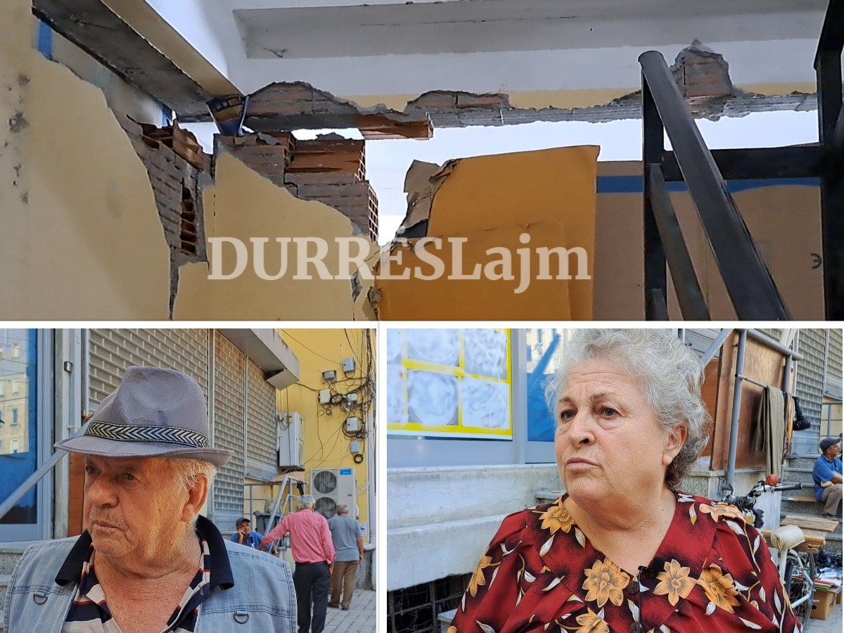 Pallati në Durrës i përngjet një godine të bombarduar, banorët: Askush nuk na jep përgjigje (VIDEO)