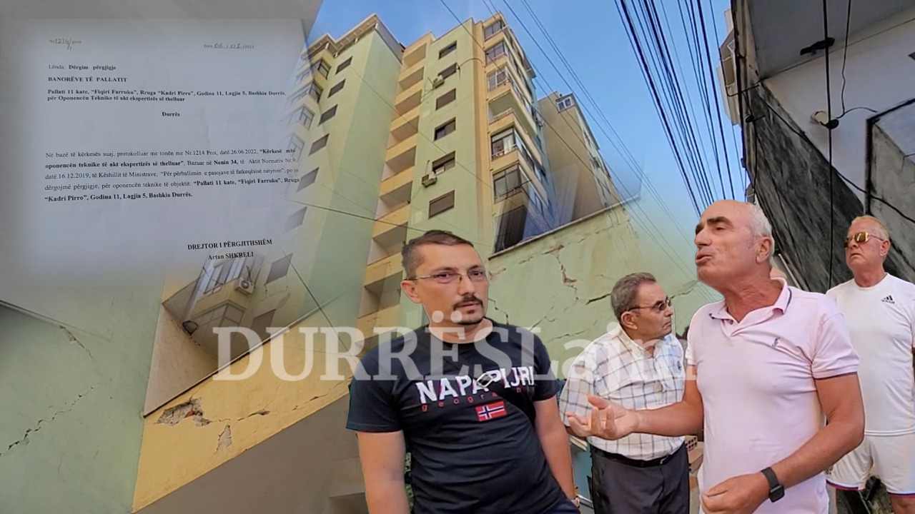Fati i pallatit shumëkatësh në Durrës ende i paqartë, banorët: Duan ta shembin, të na degdisin në periferi (VIDEO)