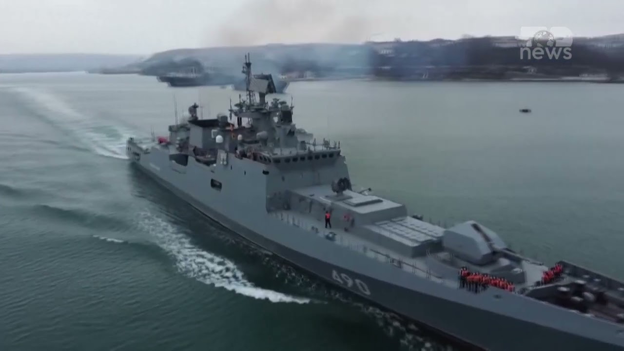 Moska feston sot ditën e Marinës, Ukraina sulmon flotën ruse në Detin e Zi