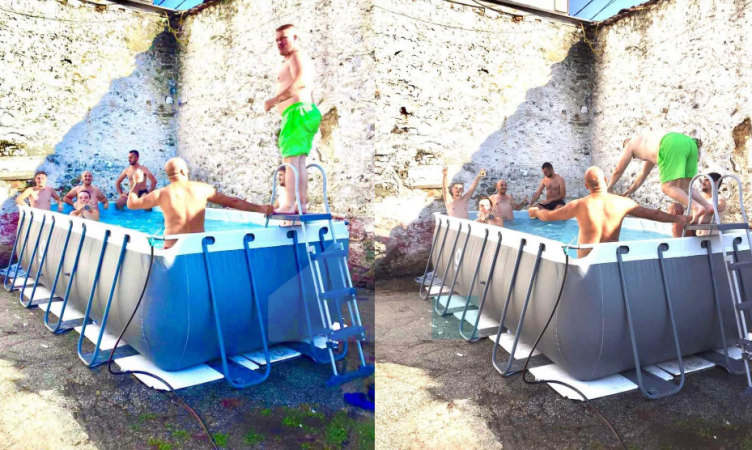 Risia vjen nga Tetova, burgu i qytetit vendos pishinë për të dënuarit