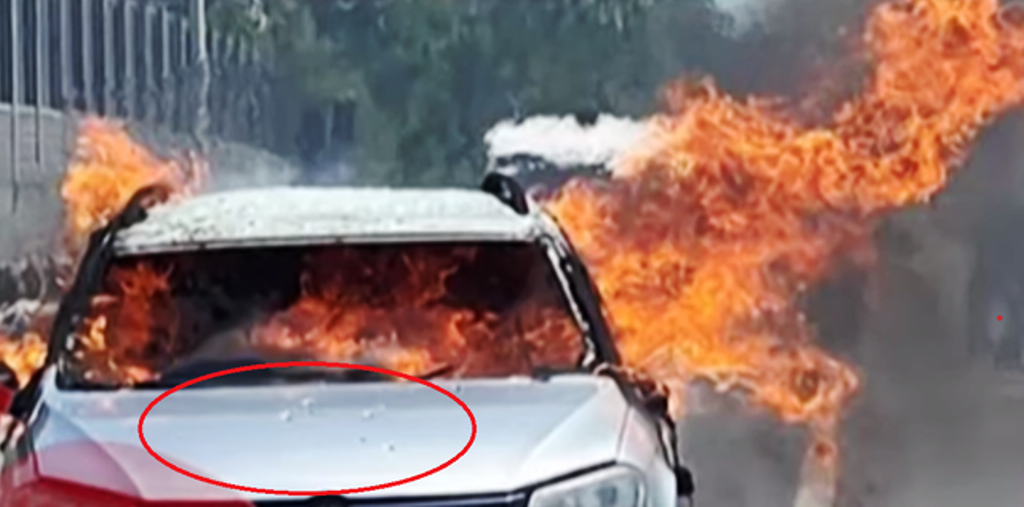 Masakra në Fushë-Krujë/ Ngrihen dyshimet: Kush e ndezi zjarrin brenda makinës? Publikohet fotoja për herë të parë