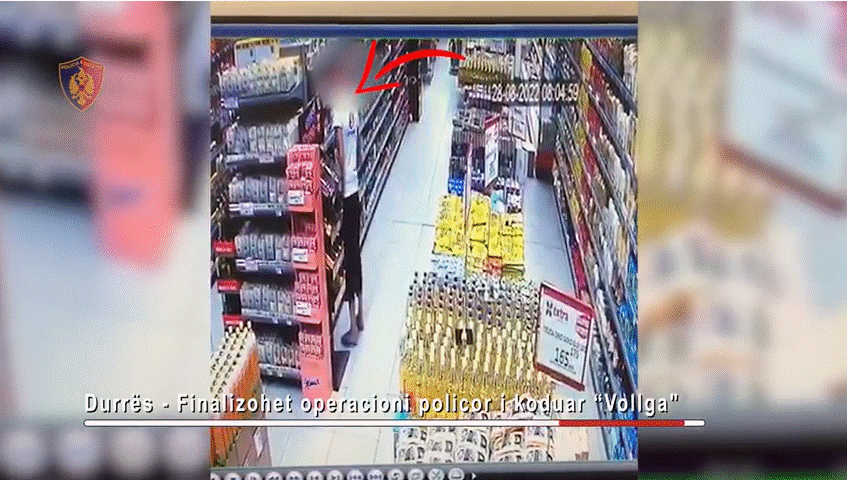 Durrës, vodhi 2 herë, produkte ushqimore në të njëjtin market, arrestohet 35-vjeçari, i zbulohen dhe 5 vjedhje të tjera (VIDEO)