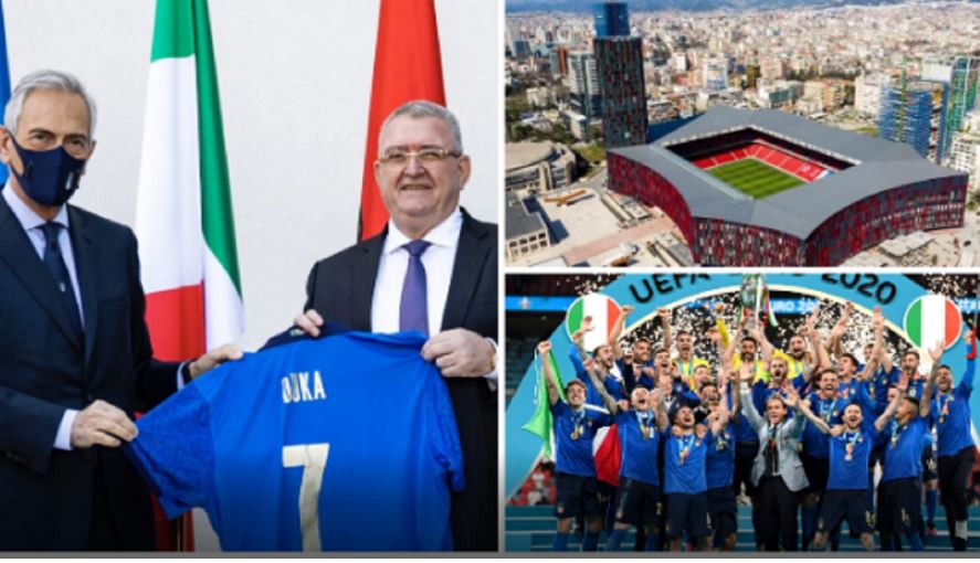 Shqipëri-Itali përpara Botërorit, miqësore luksi në “Air Albania”