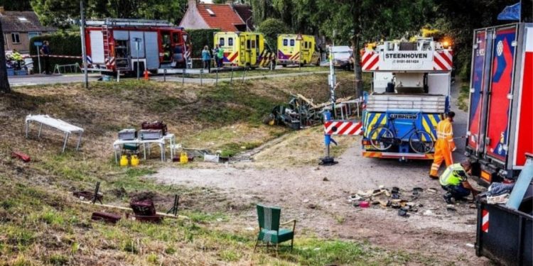 Kamioni futet mes përmes banorëve në Hollandë, viktima dhe të plagosur