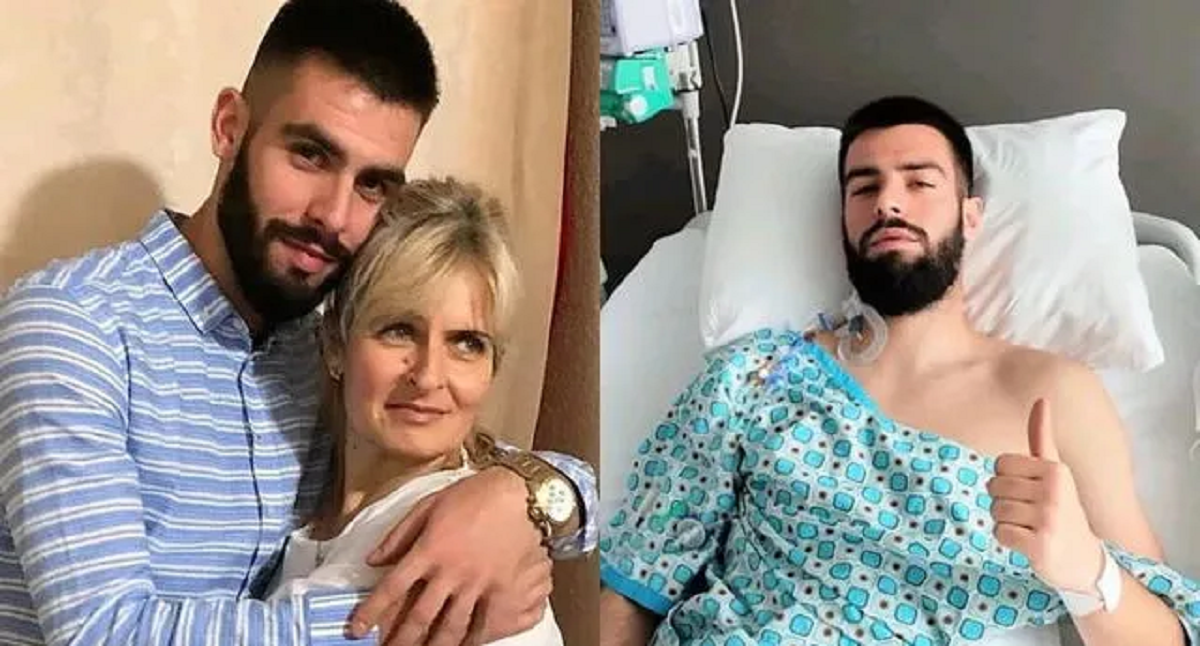 Futbollisti 23-vjeçar mbyll karrierën për t’i dhuruar 70% të mëlçisë nënës së tij: Ajo më dha jetën, unë ia zgjata…