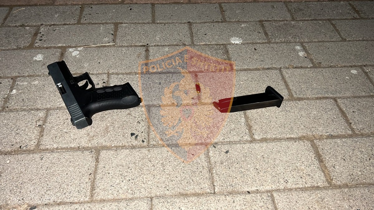22-vjeçari nga Tirana kapet me pistoletë në brez me 10 fishekë