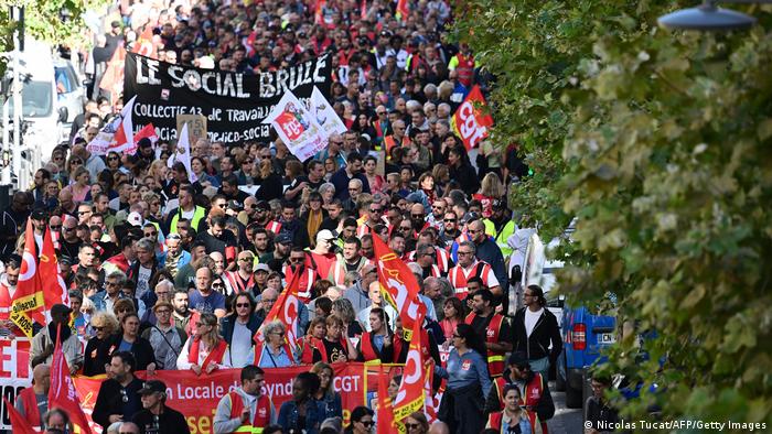 Mijëra francezë në protestë