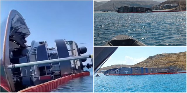 Fundoset në brigjet greke superjahti “007” pasi u përplas me shkëmbinjtë, shpëtohet ekuipazhi