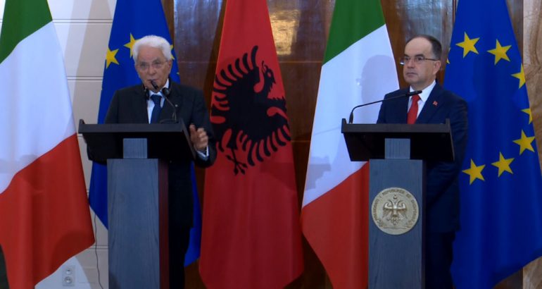 Presidenti italian: Do ta mbështesim Shqipërinë në procesin e integrimit në BE