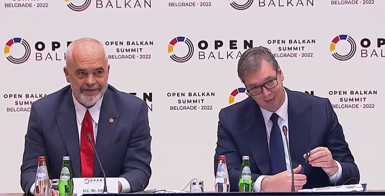 “Falënderoj Vuçiç” Rama: Zgjidhja e lëvizjes me karta identiteti është një zgjidhje e Ballkanit të Hapur