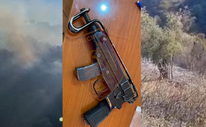 I vuri zjarrin një sipërfaqeje toke me bimësi, arrestohet një person